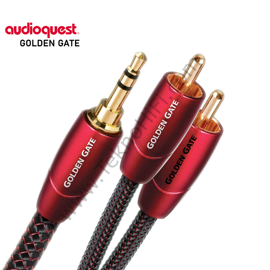 Audioquest Golden Gate 3,5mm-RCA Kablo '1,5 Metre'
