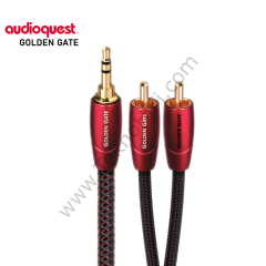 Audioquest Golden Gate 3,5mm-RCA Kablo '1 Metre'