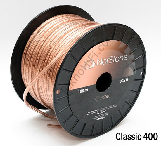 Norstone Classic 2x4 mm Hoparlör kablosu '1 Metre'