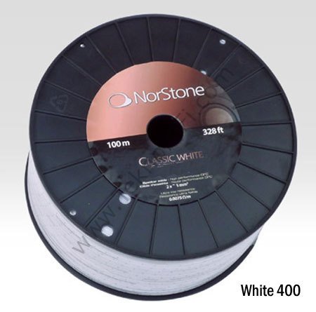 Norstone Classic White 2x4 mm Hoparlör kablosu '1 Metre'