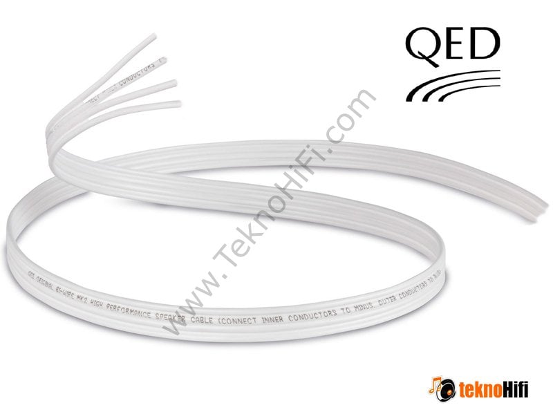 QED C-QBO/50 ORIGINAL BI-WIRE Hoparlör kablosu / Metre fiyatı