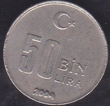 2004 Yılı 50 Bin Lira
