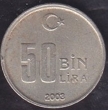 2003 Yılı 50 Bin Lira