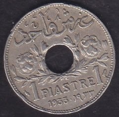 LÜBNAN 1 PIASTRE 1933