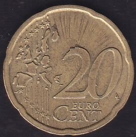 Avrupa 20 Euro Cent 2004 Avusturya