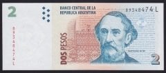 Arjantin 2 Pesos 1997-2002 Çil Pick352f