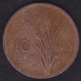 1963 Yılı 10 Kuruş