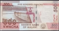 Malawi 500 Kwacha 2017 Çil 111