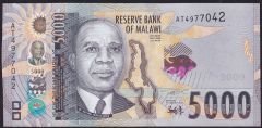 Malawi 5000 Kwacha 2022 Çil