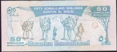 Somaliland 50 Şiling 2002 Çilaltı Çil 999