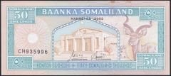 Somaliland 50 Şiling 2002 Çilaltı Çil