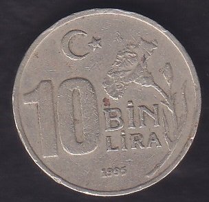 1995 YILI 10 BİN LİRA