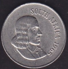 South Africa 10 Cent 1965
