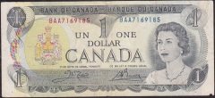 Kanada 1 Dolar 1973 Temiz