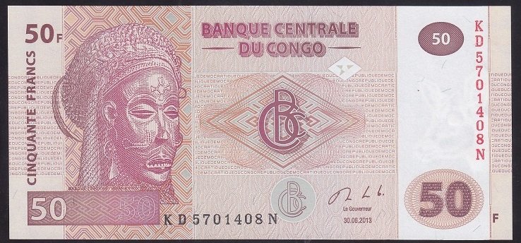 KONGO 50 FRANK 2013 ÇİL