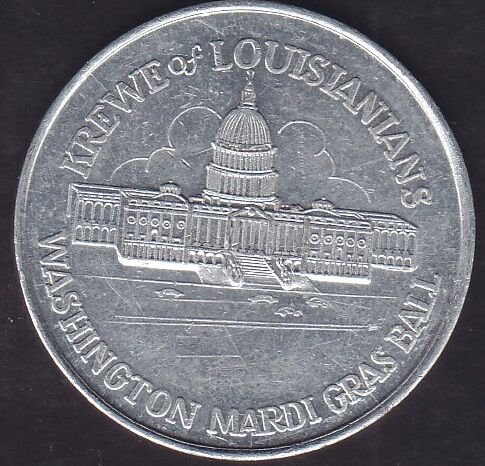 Louisiana Madalya 1981 - 4 cm