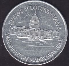 Louisiana Madalya 1981 - 4 cm