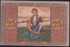 Almanya 25 Pfennig Notgeld 1920 Çil