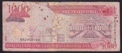 Dominik Cumhuriyeti 1000 Pesos Oro 2003 Haliyle Pick173b
