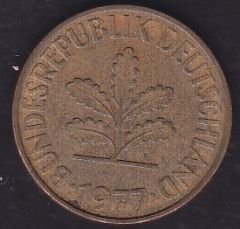 Almanya 10 Pfennig 1977 F