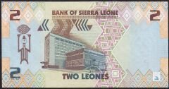 Sierra Leone 2 Leones 2022 Çil 4444