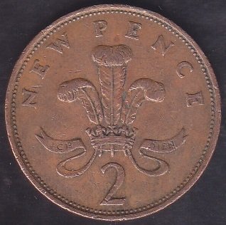 İngiltere 2 Pence 1980