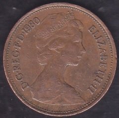 İngiltere 2 Pence 1980