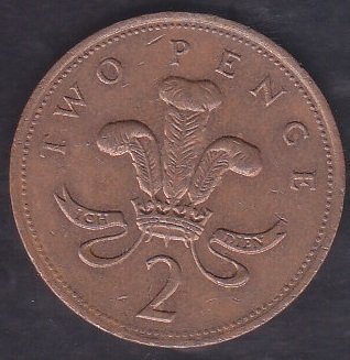 İngiltere 2 Pence 1998