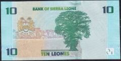 Sierra Leone 10 Leones 2022 Çil