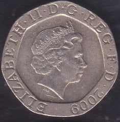 İngiltere 20 Pence 2009