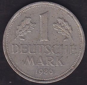 Almanya 1 Mark 1986 G