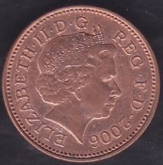 İngiltere 1 Penny 2006