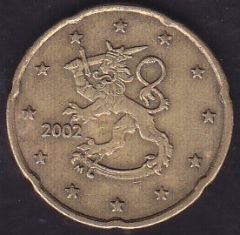 Avrupa Birliği 20 Cent 2002 ( Finlandiya )