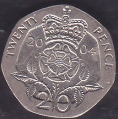 İngiltere 20 Pence 2004