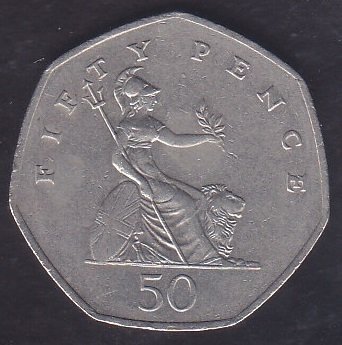 İngiltere 50 Pence 1997