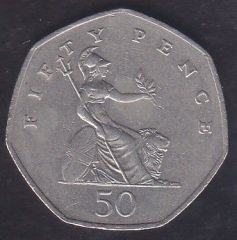 İngiltere 50 Pence 1997