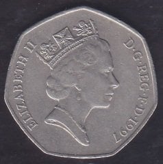 İngiltere 50 Pence 1997