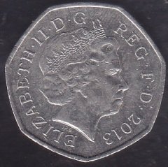 İngiltere 50 Pence 2013