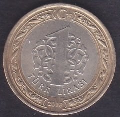2018 Yılı 1 Lira Çil
