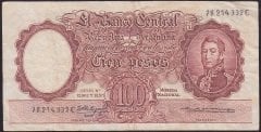 Arjantin 100 Pesos 1957 (1963 - 1964 ) Çok Temiz Pick272