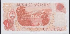 Arjantin 1 Peso 1972 Çilaltı Çil Pick287c