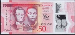 Jamaika 50 Dolar 2022 Çil Polimer