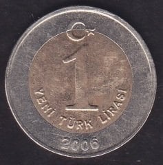 2006 Yılı 1 Yeni Türk Lirası