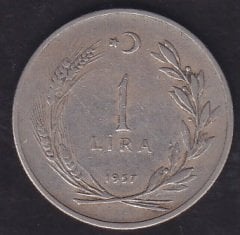 1957 Yılı 1 Lira