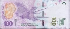 Arjantin 100 Pesos 2018 Çok Temiz+