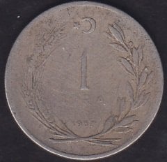 1957 Yılı 1 Lira