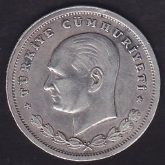 1934 Yılı 100 Kuruş Gümüş