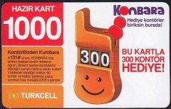 Turkcell Hazır Kart 1000 Kontör 2008
