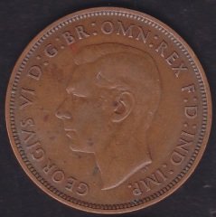 İngiltere 1 Penny 1938
