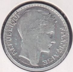 Fransa 10 Frank 1930 Gümüş 10 Gram